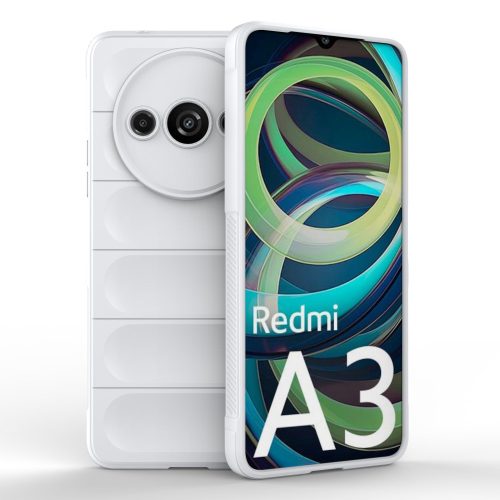 RMPACK Xiaomi Redmi A3 Szilikon Tok Rugged Armor Style 2in1 Shock Fehér