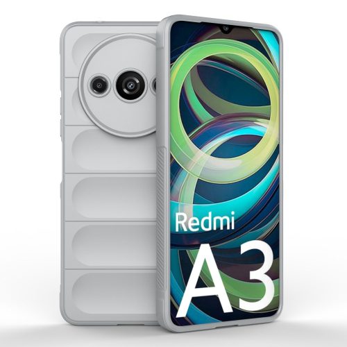 RMPACK Xiaomi Redmi A3 Szilikon Tok Rugged Armor Style 2in1 Shock Szürke