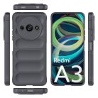 RMPACK Xiaomi Redmi A3 Szilikon Tok Rugged Armor Style 2in1 Shock SötétSzürke