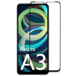   RMPACK Xiaomi Redmi A3 Képernyővédő Üvegfólia FULLSIZE 3D Tempered Glass