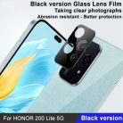 RMPACK Honor 200 Lite 5G Lencsevédő IMAK Camera Lens Protector Fekete