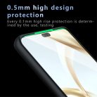 RMPACK Honor 200 Pro 5G Tok Bumper Slider Shockproof Áttetsző-Fekete