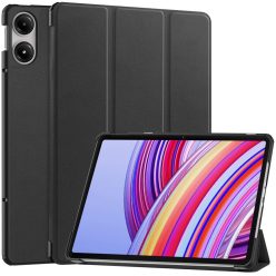   RMPACK Xiaomi Redmi Pad Pro Tok Tri-Fold Series Notesz Kitámasztható - Aktív AutoWake Funkcióval  Fekete