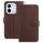 RMPACK Honor 400 Lite 5G Tok Notesz Kártyatartóval - Kitámasztható Wallet Style Barna