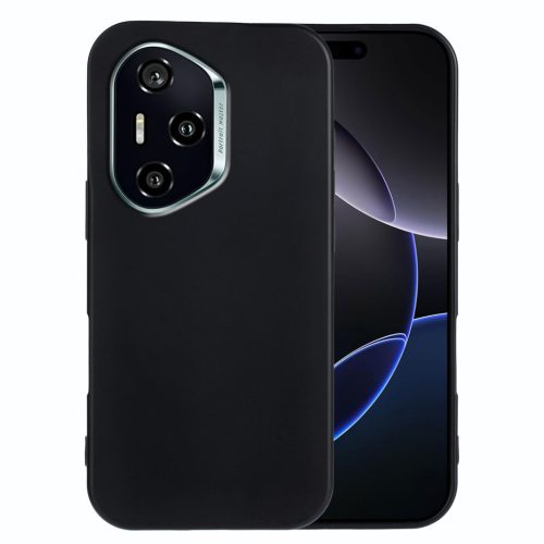 RMPACK Honor 400 5G Szilikon Tok Matt Fekete