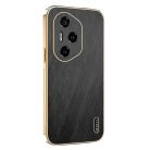 RMPACK Honor 400 Pro 5G Tok KADEM Luxury Series - Fényes Fémes Mintázattal Fekete 