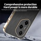 RMPACK Honor 400 Pro 5G Tok KADEM Luxury Series - Fényes Fémes Mintázattal Fekete 