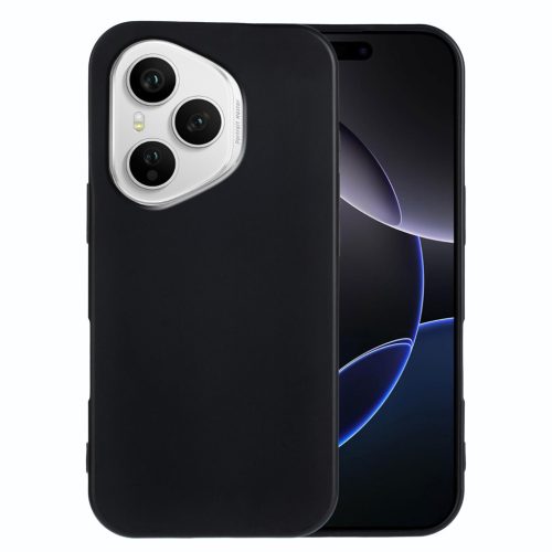 RMPACK Honor 400 Pro 5G Szilkon Tok Fekete