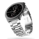 Samsung Gear S3 Classic / Frontier Óraszíj - Pótszíj Fémszíj Ezüst