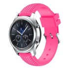 Samsung Gear S3 Classic / Frontier Szilikon Óraszíj - Pótszíj Tyre Style Pink