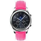 Samsung Gear S3 Classic / Frontier Szilikon Óraszíj - Pótszíj Tyre Style Pink