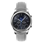 Samsung Gear S3 Classic / Frontier Szilikon Óraszíj - Pótszíj Tyre Style Szürke