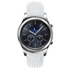 Samsung Gear S3 Classic / Frontier Szilikon Óraszíj - Pótszíj Tyre Style Fehér