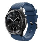 Samsung Gear S3 Frontier / Gear S3 Pótszíj - Óraszíj Trendy Sport Szilikon Kék