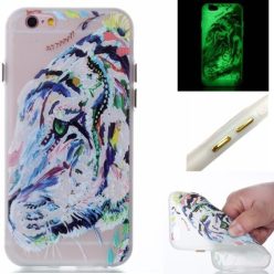   iPhone 6 6S Tok Szilikon Glow - Világítós - Foszforeszkáló Mintás FM09