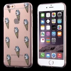   iPhone 6S 6 Szilikon Tok Mintás - RMPACK - Ice Cream Mintázattal