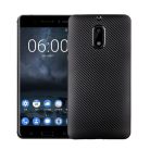 Nokia 6 Tok Szilikon TPU Karbon Mintázattal Fekete