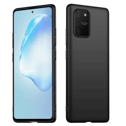 Samsung Galaxy S10 Lite Szilikon Tok TPU Fekete